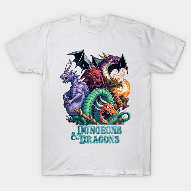 Dungeons & Dragons T-Shirt by Dandzo